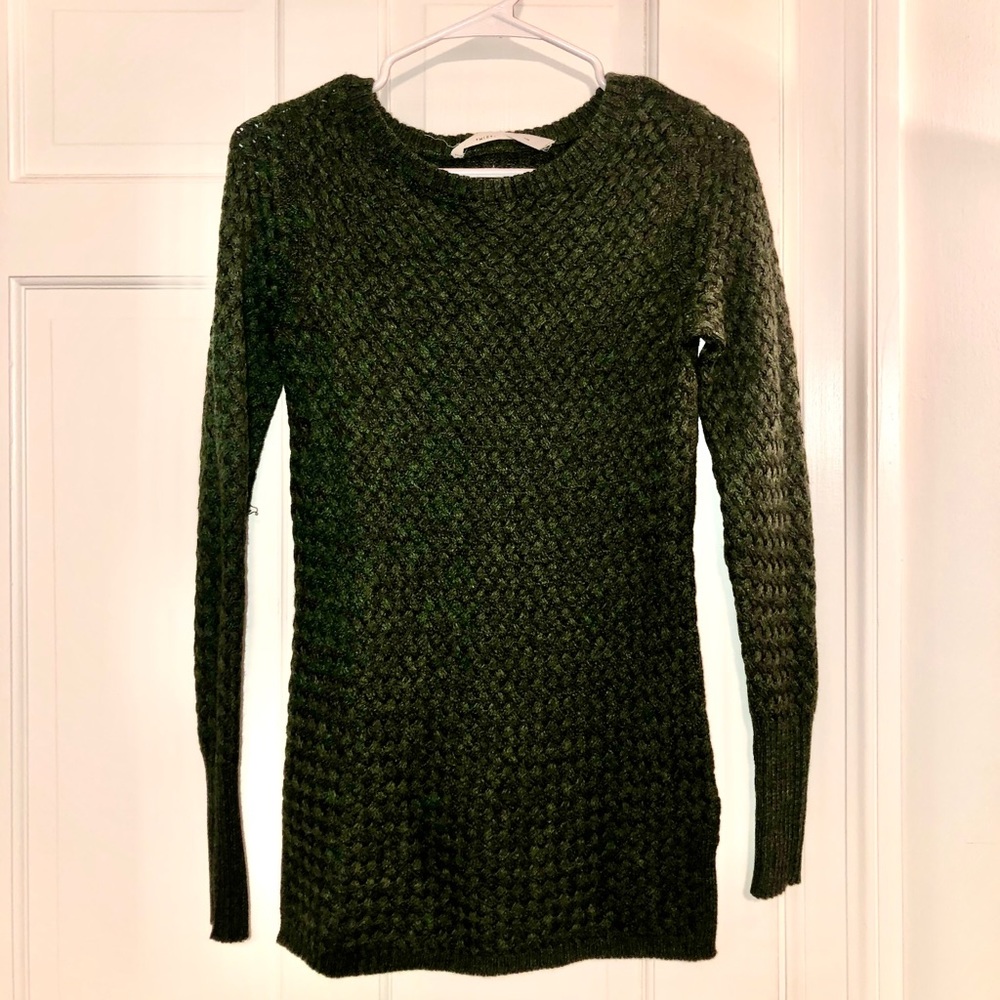 Athleta Knit Green Sweater